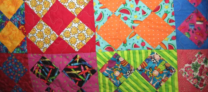 Funky Four Patch Quilt Class