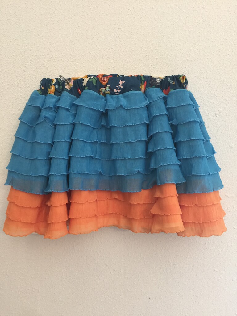 Adorable Tiered Ruffle Skirt - Bungalow Quilting & Yarn