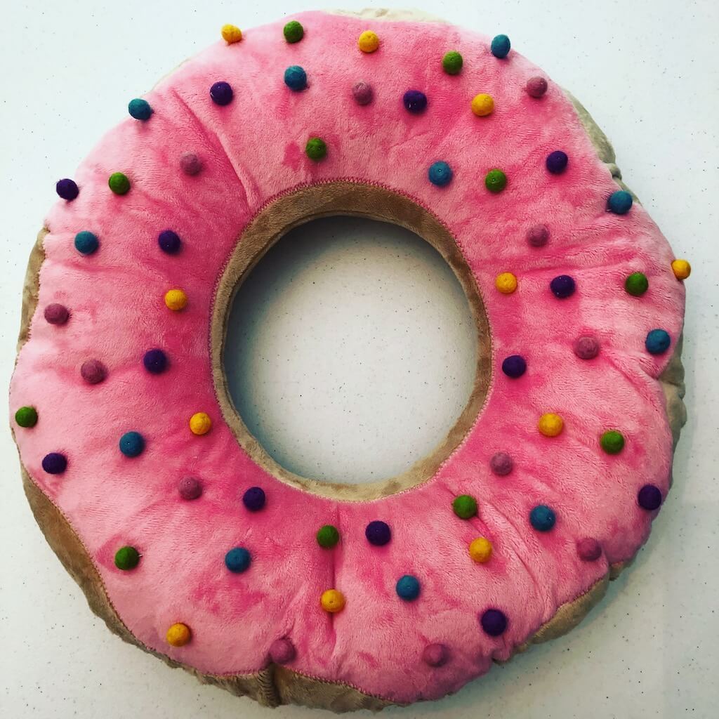 Donut hole cushion online