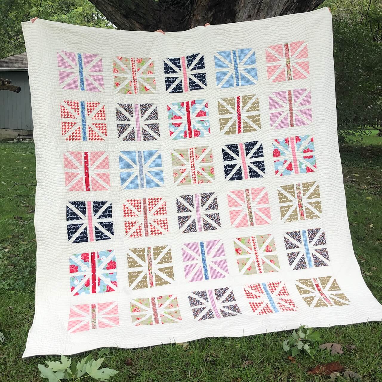 Union Jack Quilt Bungalow Quilting & Yarn