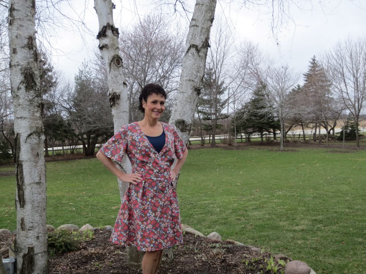 Lawn Dress & Fabric how nice it is for spring! Bungalow Quilting & Yarn