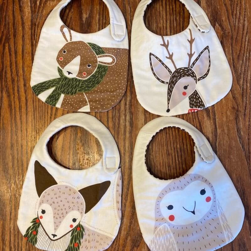 Reversible Baby Bibs